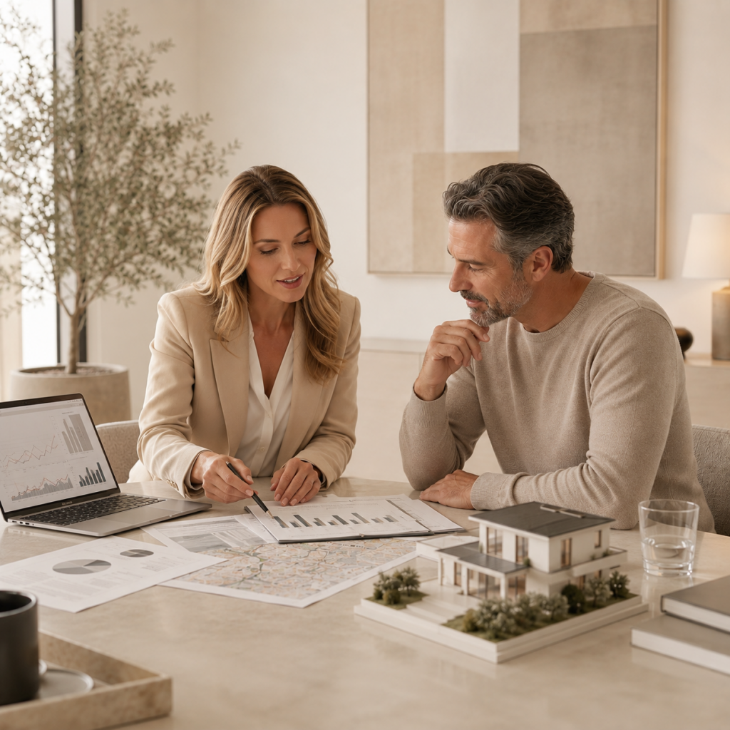 Persönliches Erstgespräch zur Analyse eines Immobilienverkaufs